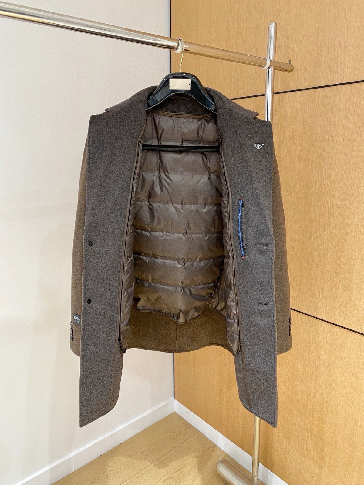 Prada Men's Wool Kensington Coat – 2025FW