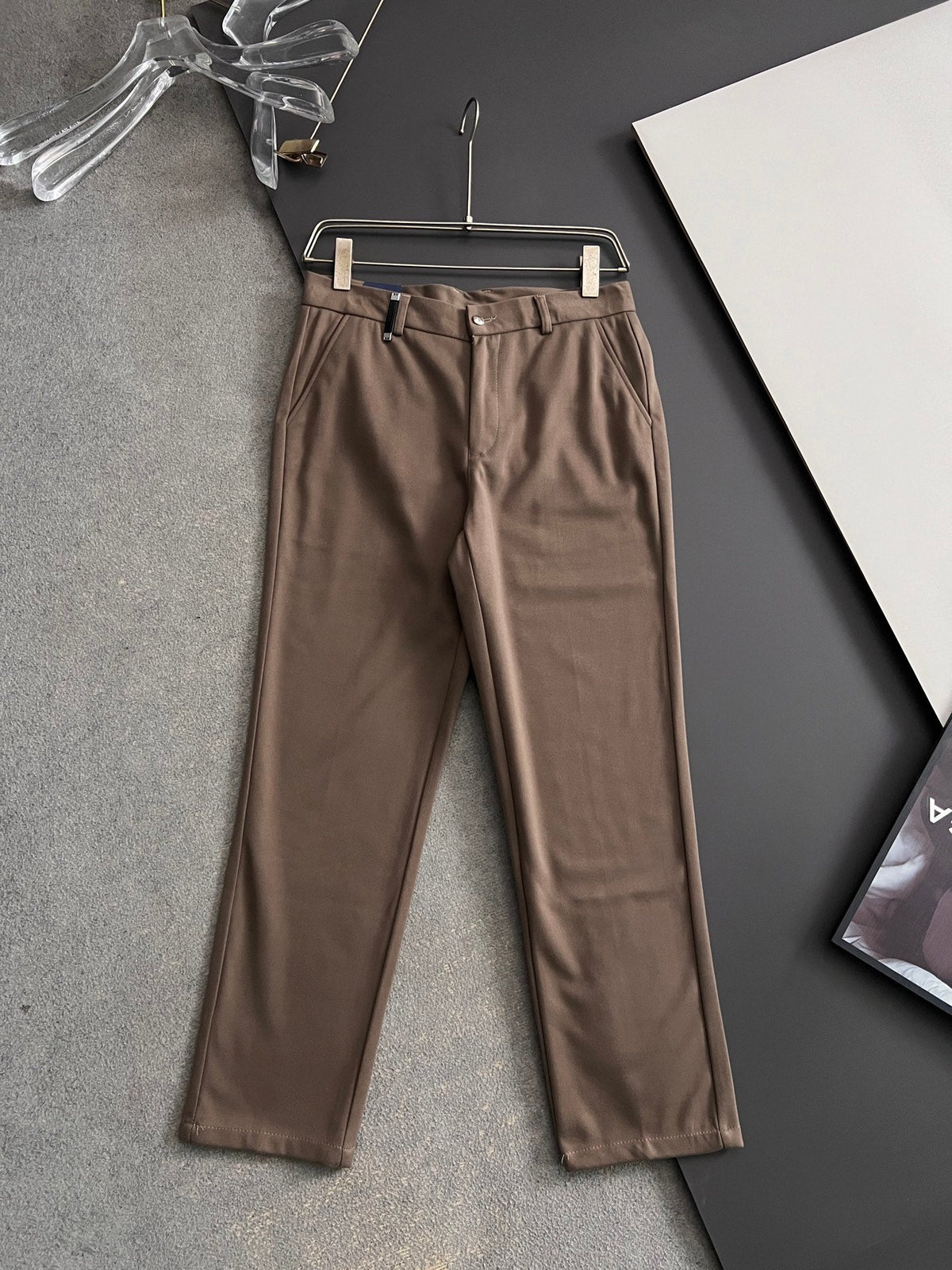 Prada Men's Cashmere Casual Trousers – 2025 Collection