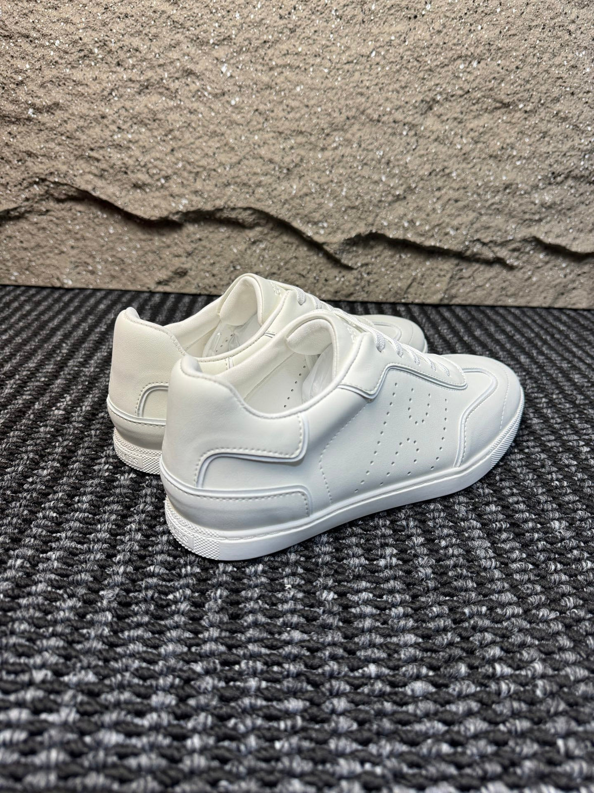 Hermès Laser-Punched H Nappa Calfskin Sneakers