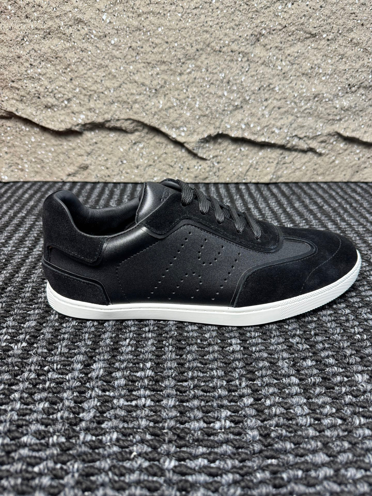 Hermès Laser-Punched H Nappa Calfskin Sneakers