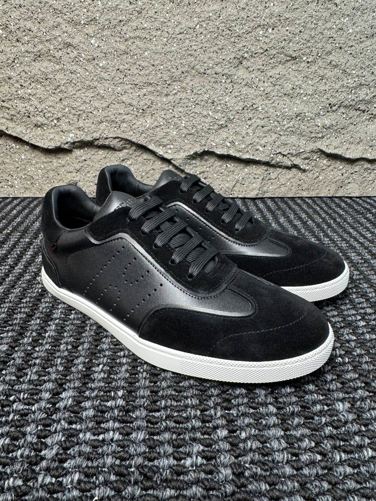 Hermès Laser-Punched H Nappa Calfskin Sneakers