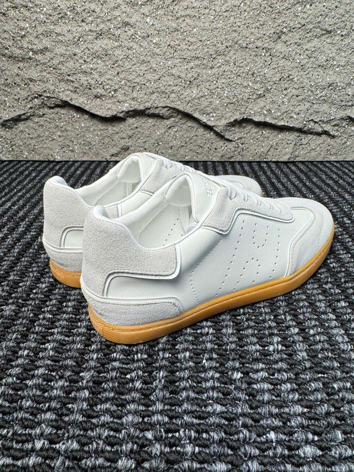 Hermès Laser-Punched H Nappa Calfskin Sneakers