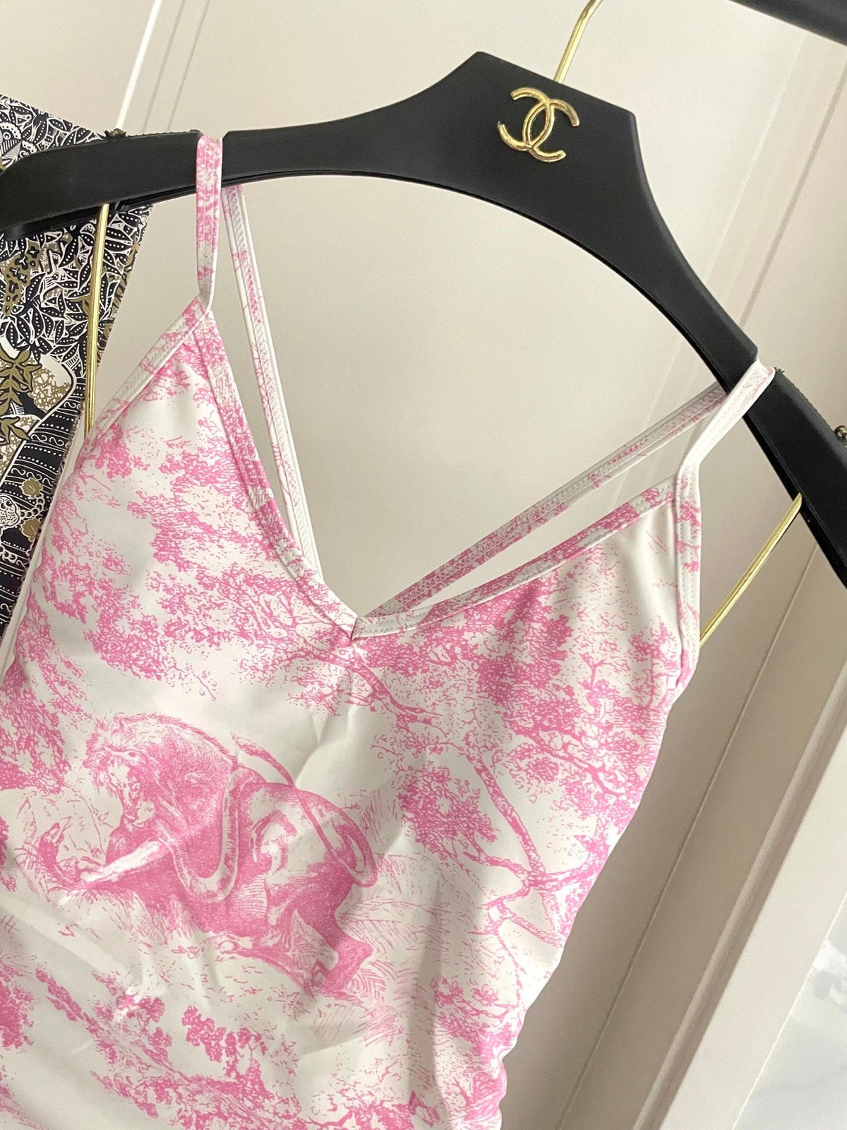Dior Backless One-Piece Swimsuit