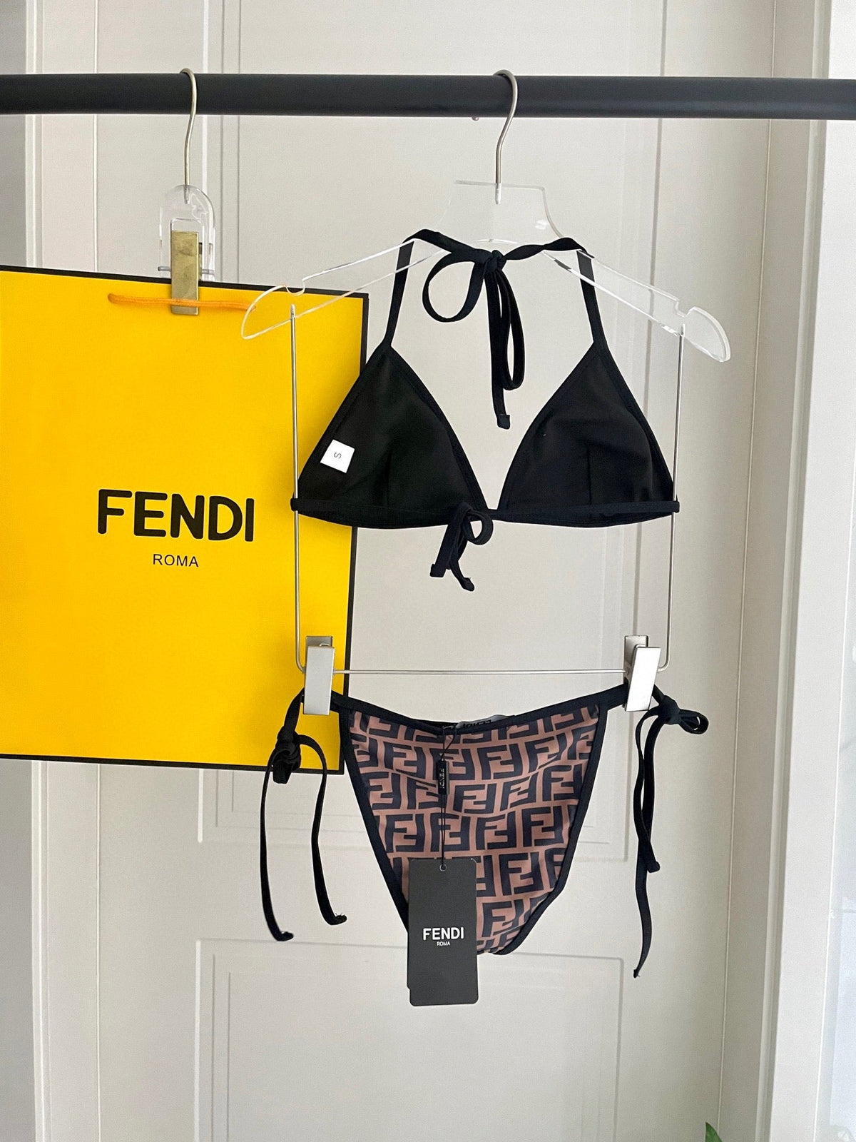 Fendi Versatile One-Piece Swimsuit