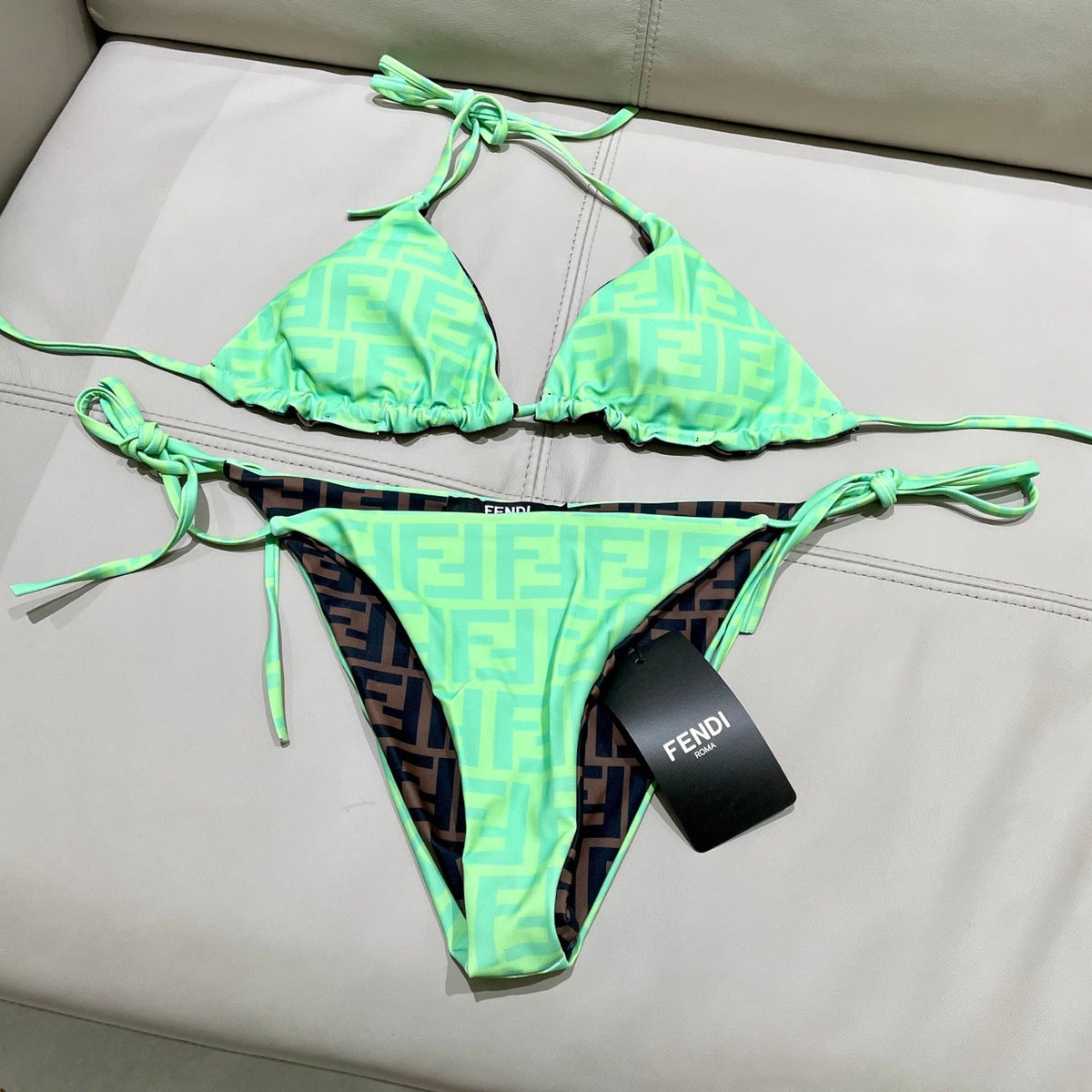 Fendi Reversible One-Piece Swimsuit