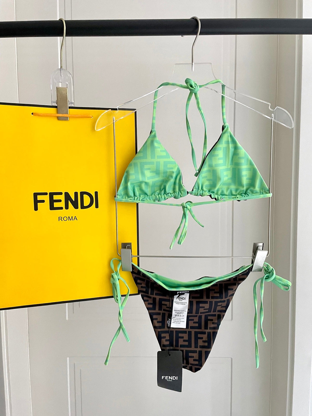 Fendi Reversible One-Piece Swimsuit