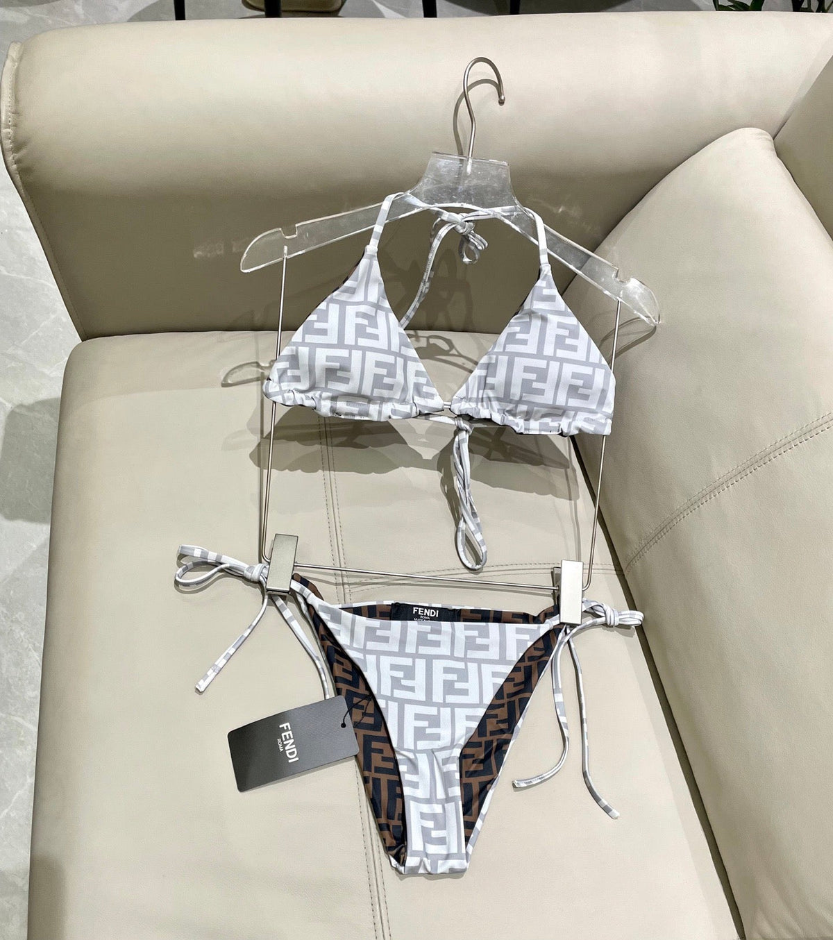 Fendi Reversible One-Piece Swimsuit