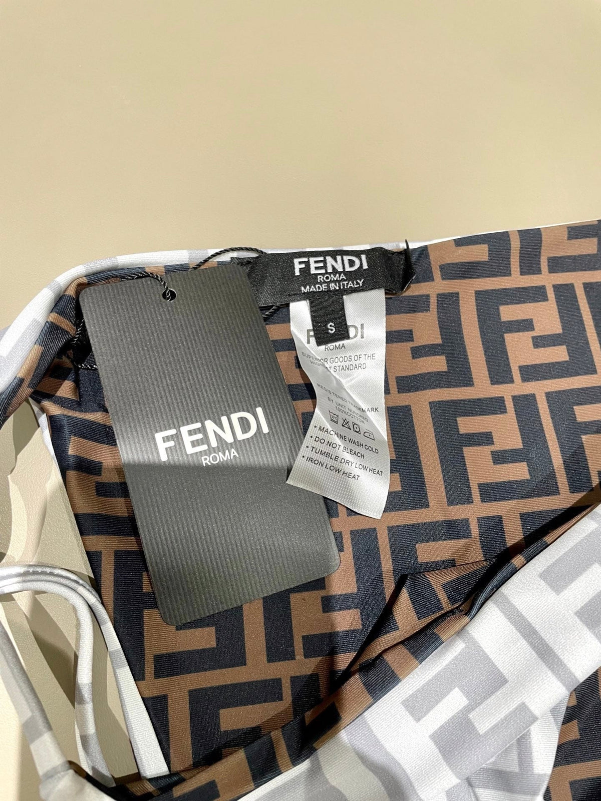 Fendi Reversible One-Piece Swimsuit