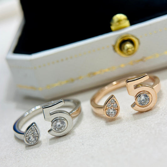 18K Chanel No.5 Ring