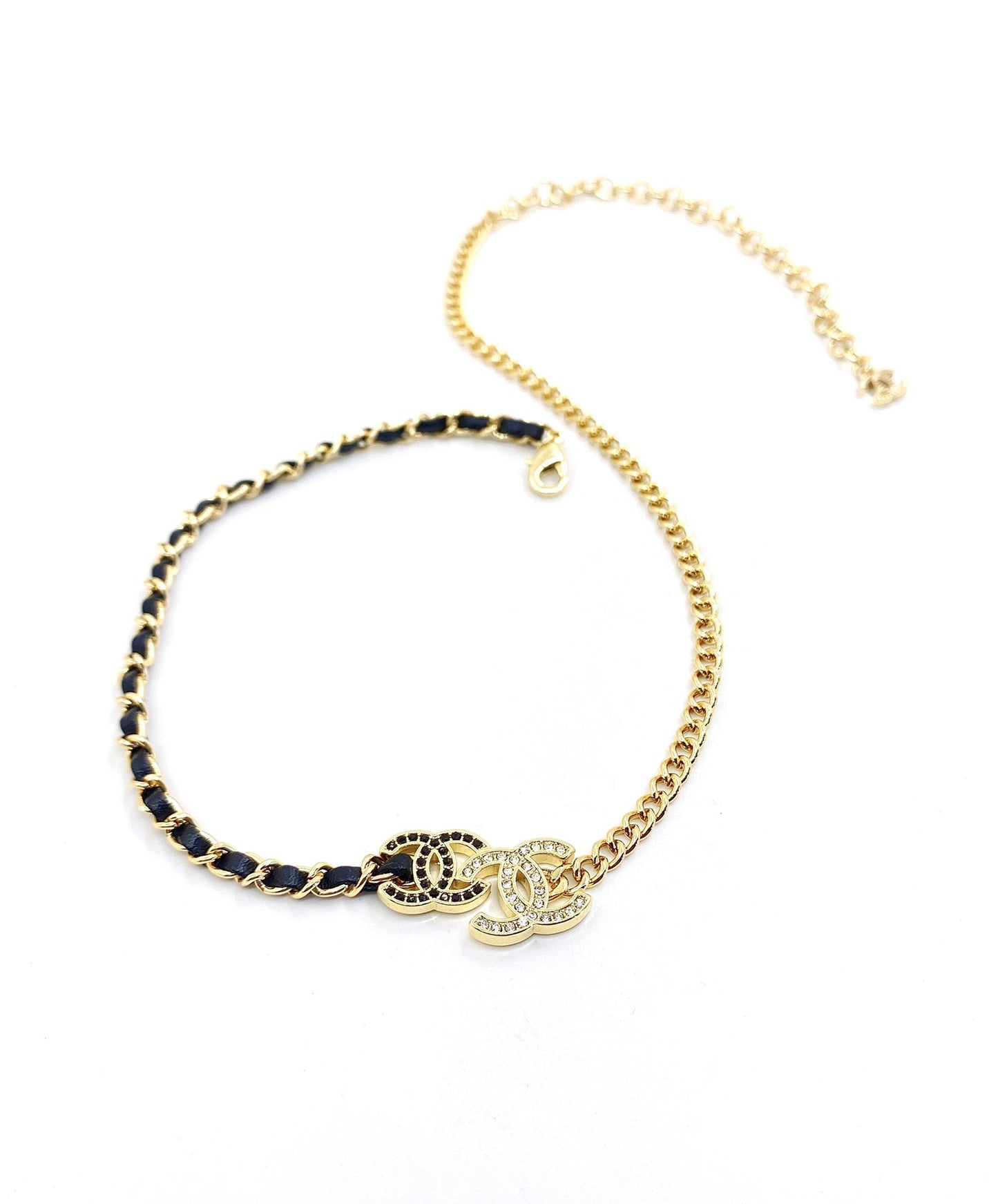 18K Chanel Black & White Necklace