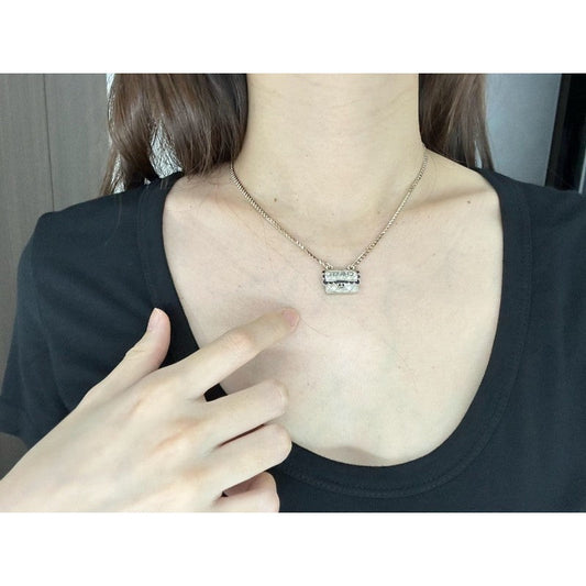 18K Chanel Bag Pendant Necklace