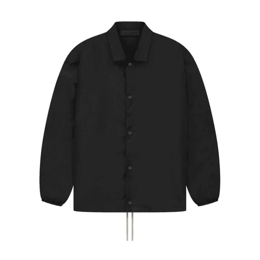 Fear Of God Essentials Coaches Jacket Black