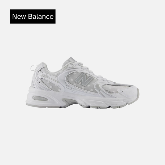 New Balance 530 'White Silver Metallic Polka Dots'