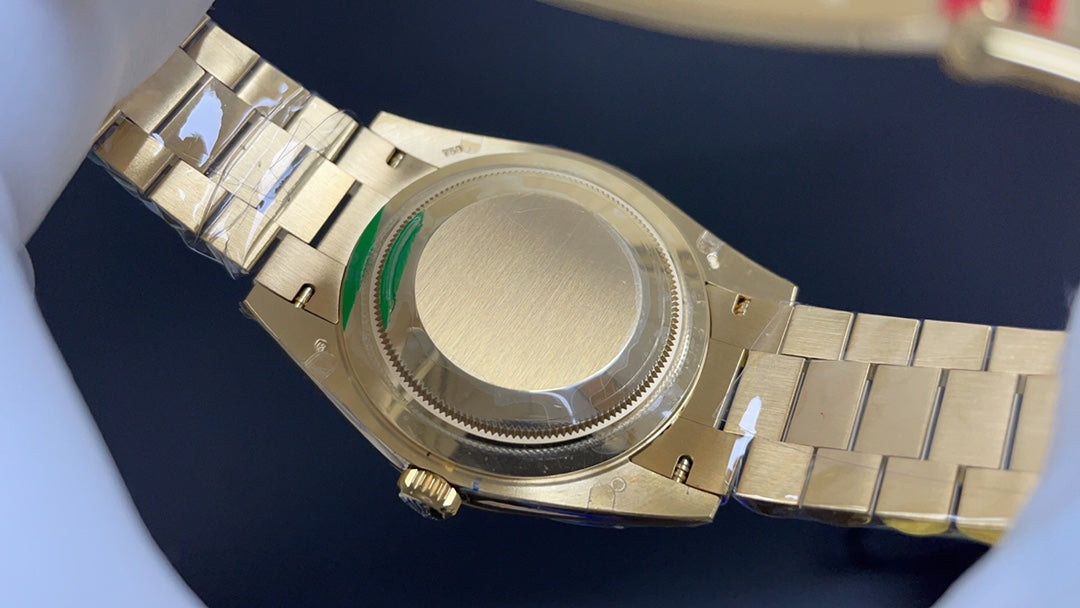 Yellow Gold & Black 40MM Watch