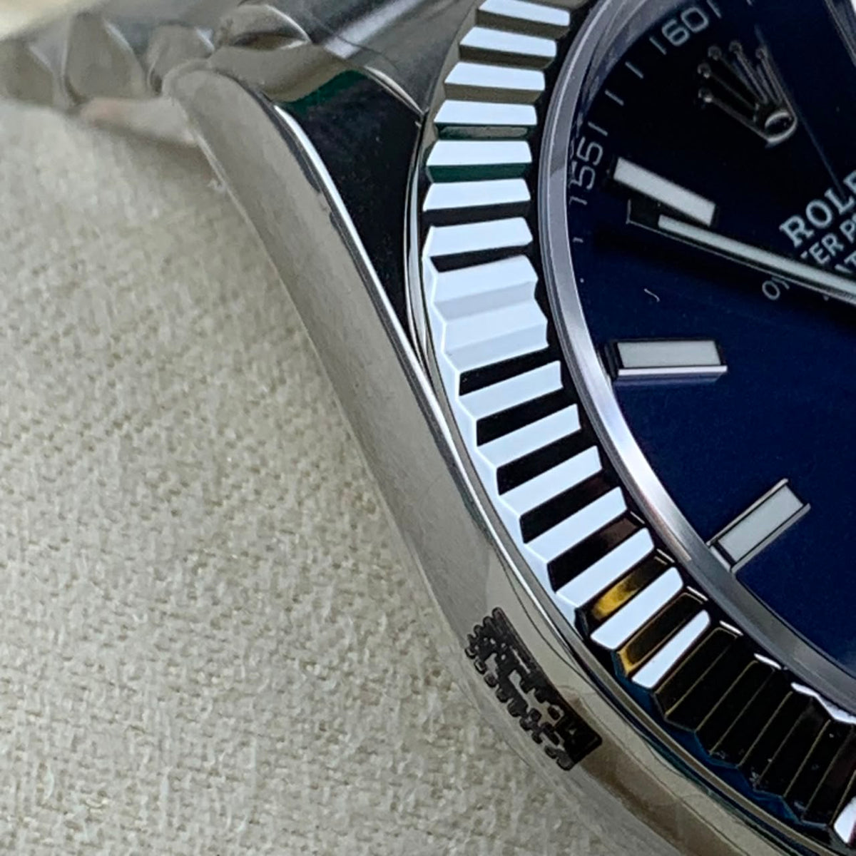 Blue & Stainless Steel 41MM Watch