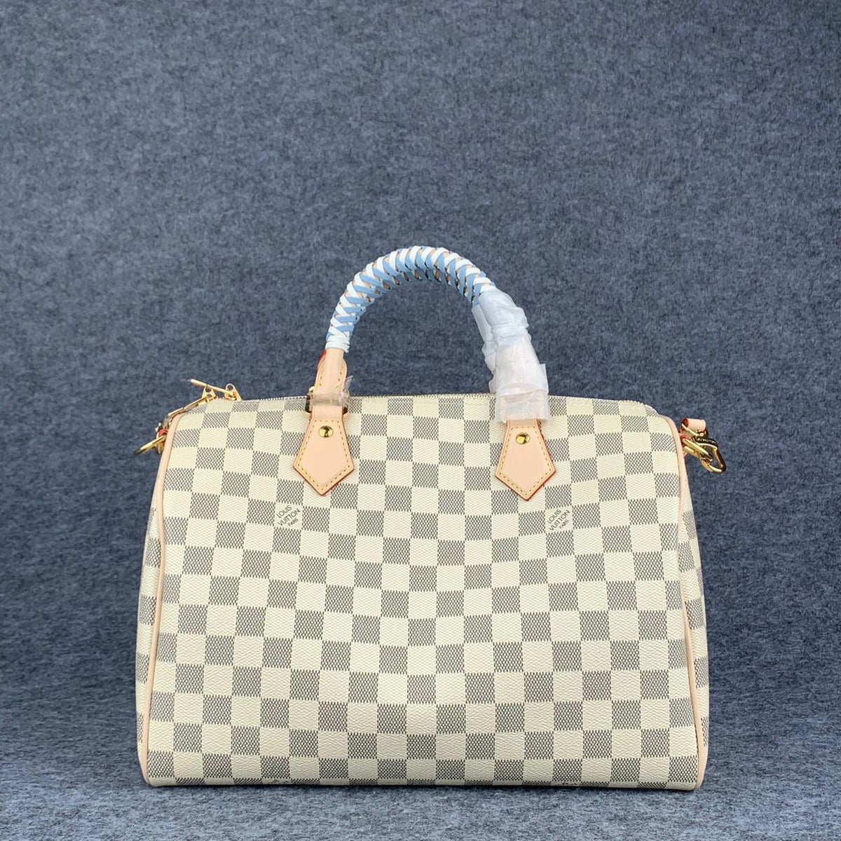 LV Speedy 30 Soft handbag ‘Damier Azur Canvas’