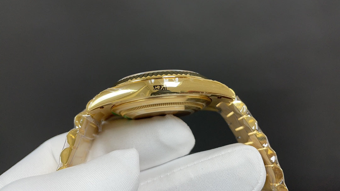 Yellow Gold & Black 40MM Watch