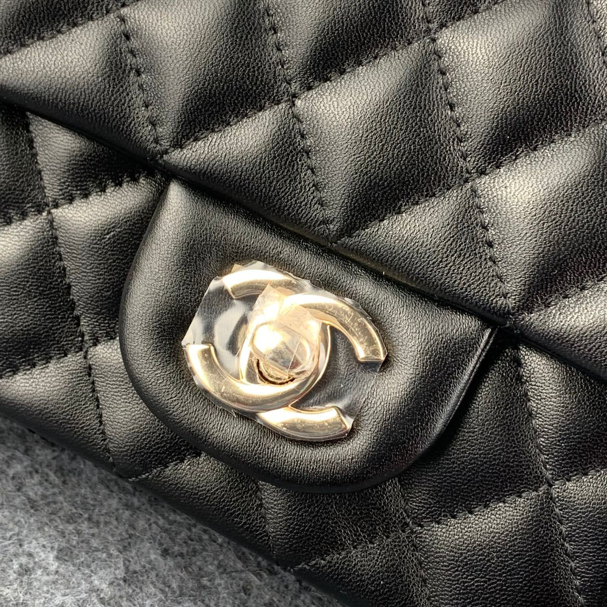Chanel Coco Charms Flap Bag Black