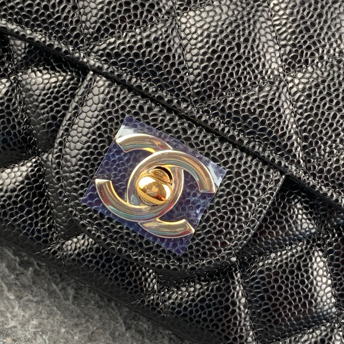 Chanel Small Classic Flap Bag Black Caviar