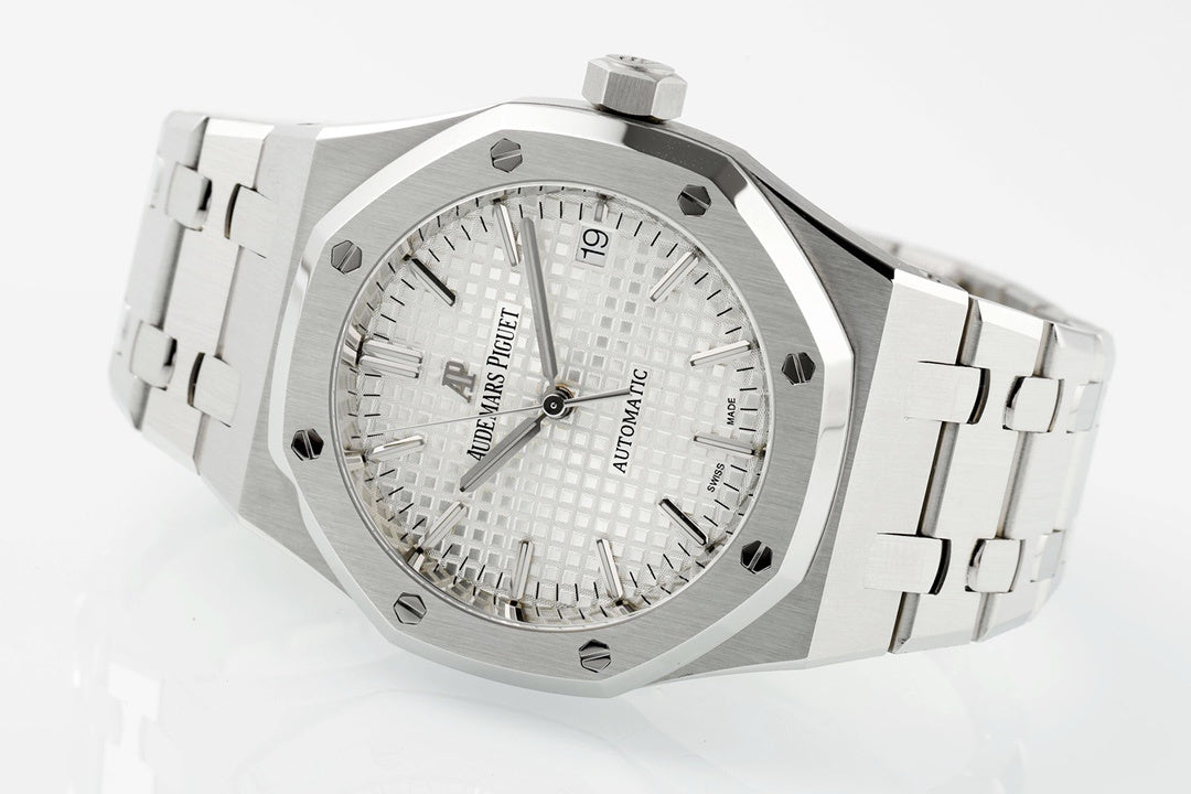 Royal Oak 15500ST Silver Dial