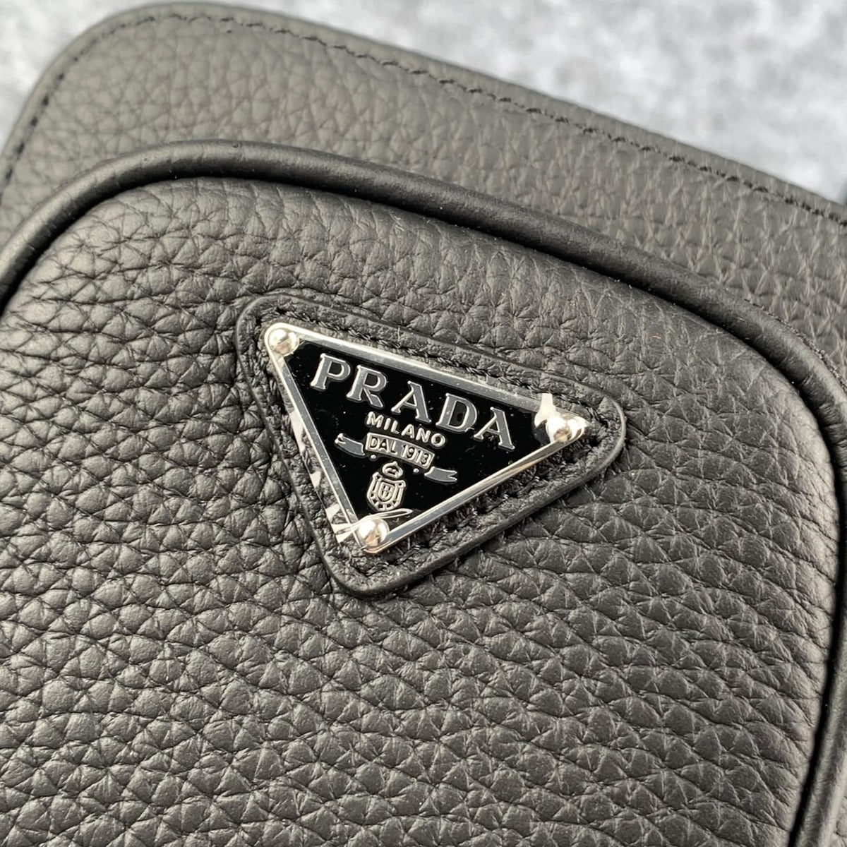Prada Leather Phone Case ‘Black’