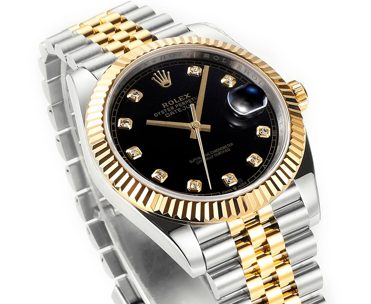 Black & Gold 41MM Watch