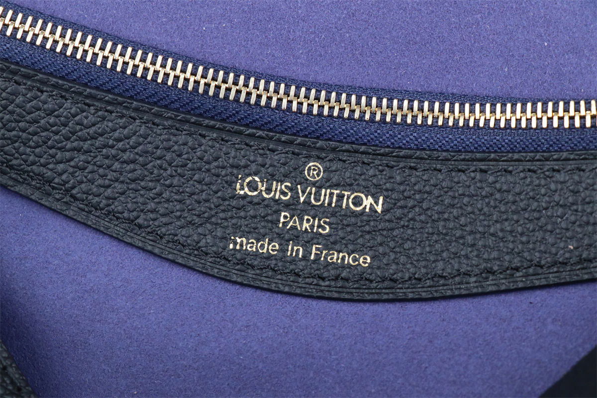 LV Diane 'Black Monogram Embossed Empreinte Cowhide Leather'