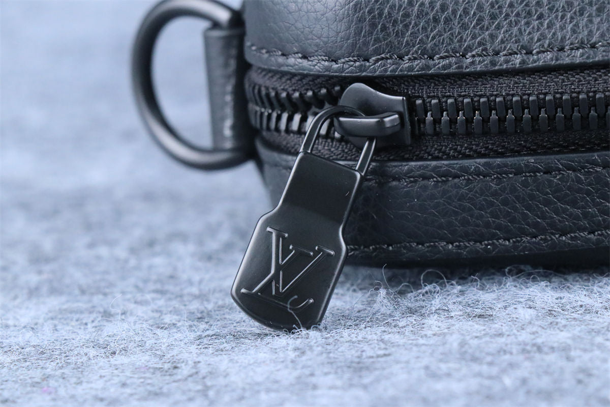 LV Trio Messenger 'Black Monogram Shadow Calfskin Leather'