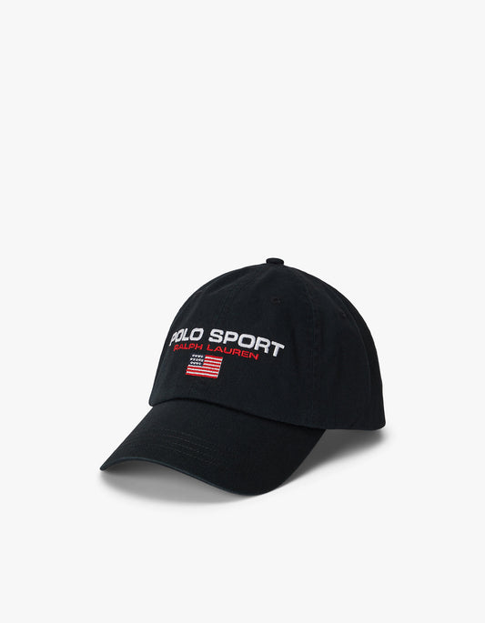 Polo Sport Twill Ball Cap - Polo Black