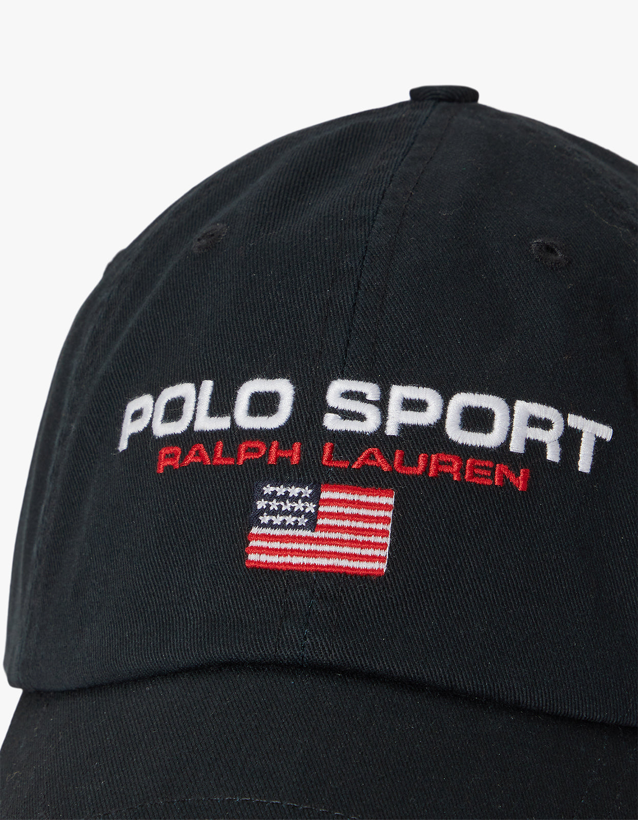Polo Sport Twill Ball Cap - Polo Black