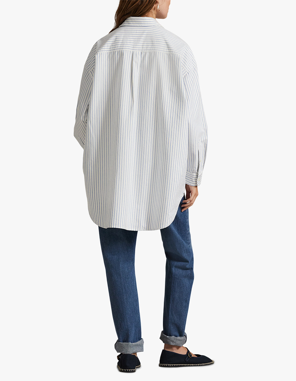 Woven Sport Shirt - White/Bsr Blue