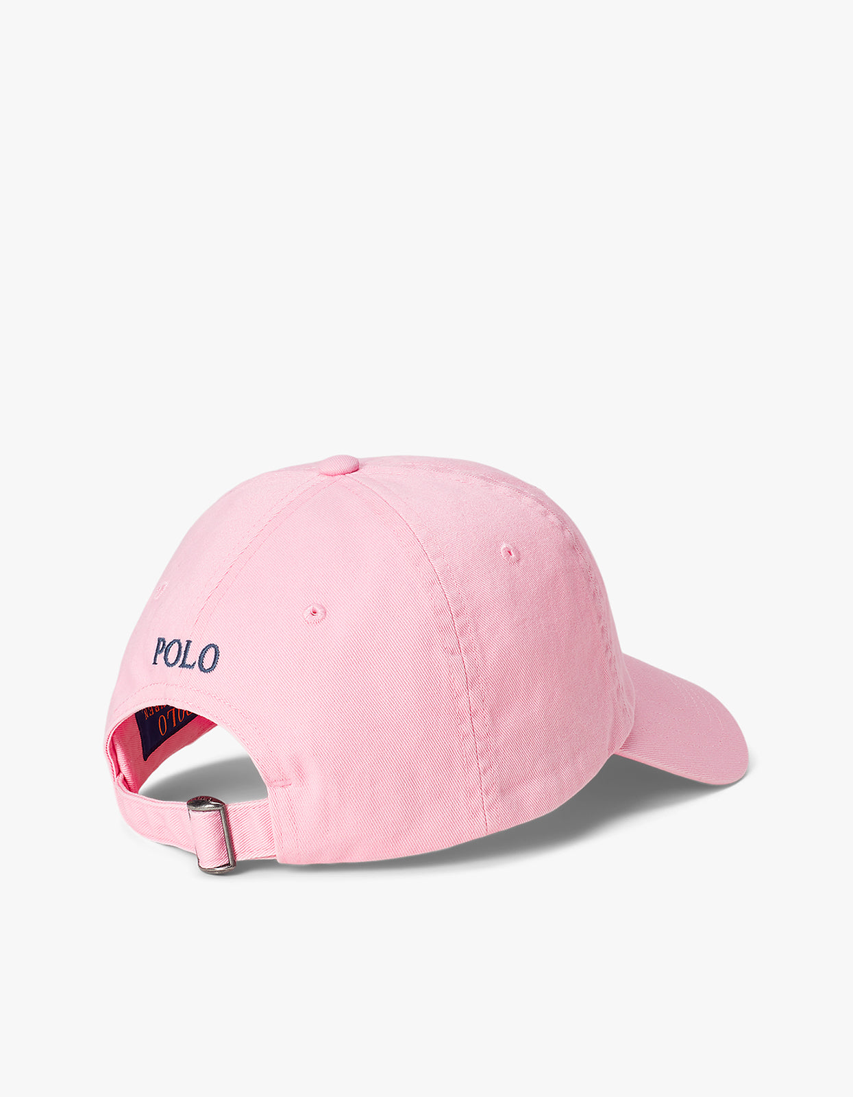Cotton Chino Ball Cap - Carmel Pink/Jewel Blue