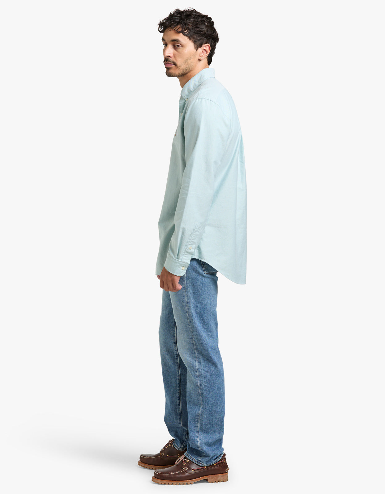 Custom Fit Long Sleeve Sport Shirt - Lovat