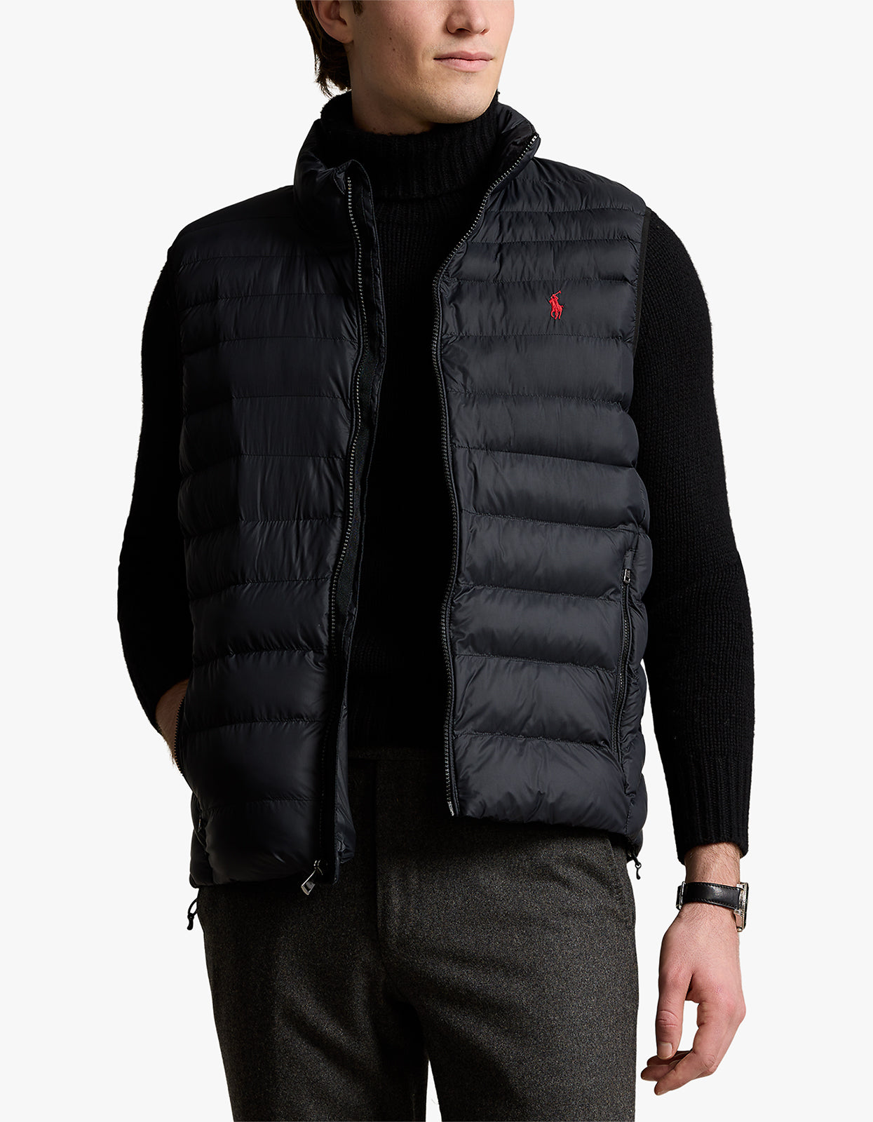 Terra Puffer Vest - Polo Black
