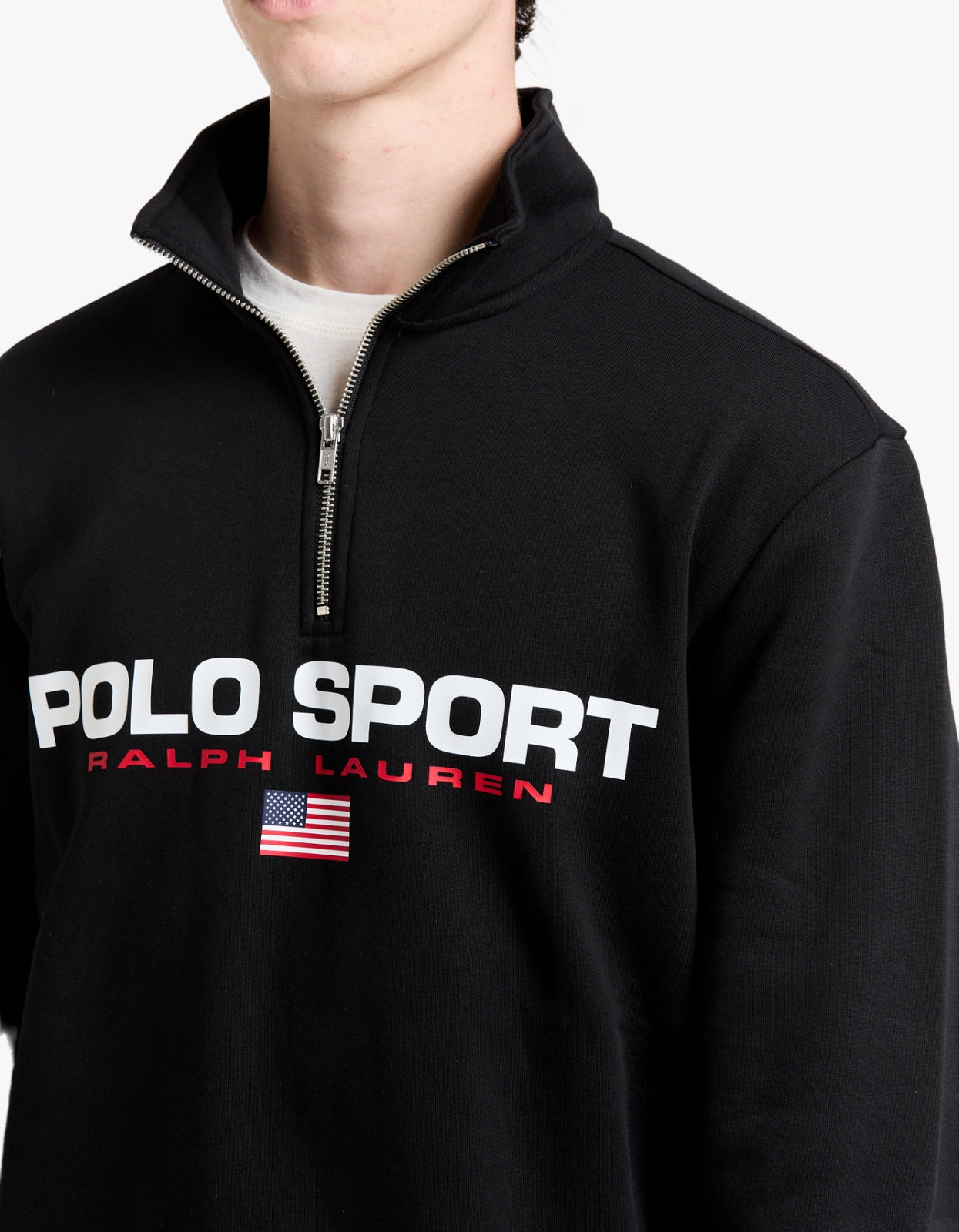 Polo Sport Fleece Sweatshirt - Polo Black/White