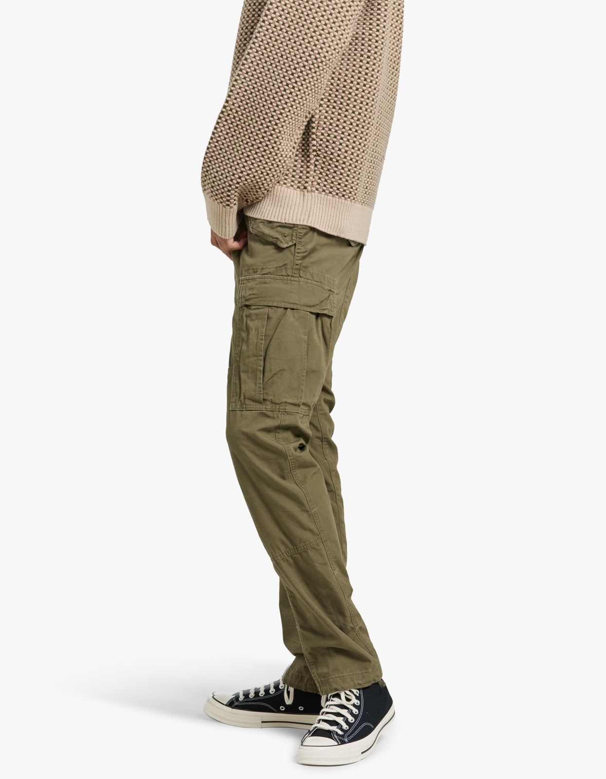 Slim Fit Cargo Pant - Outdoors Olive