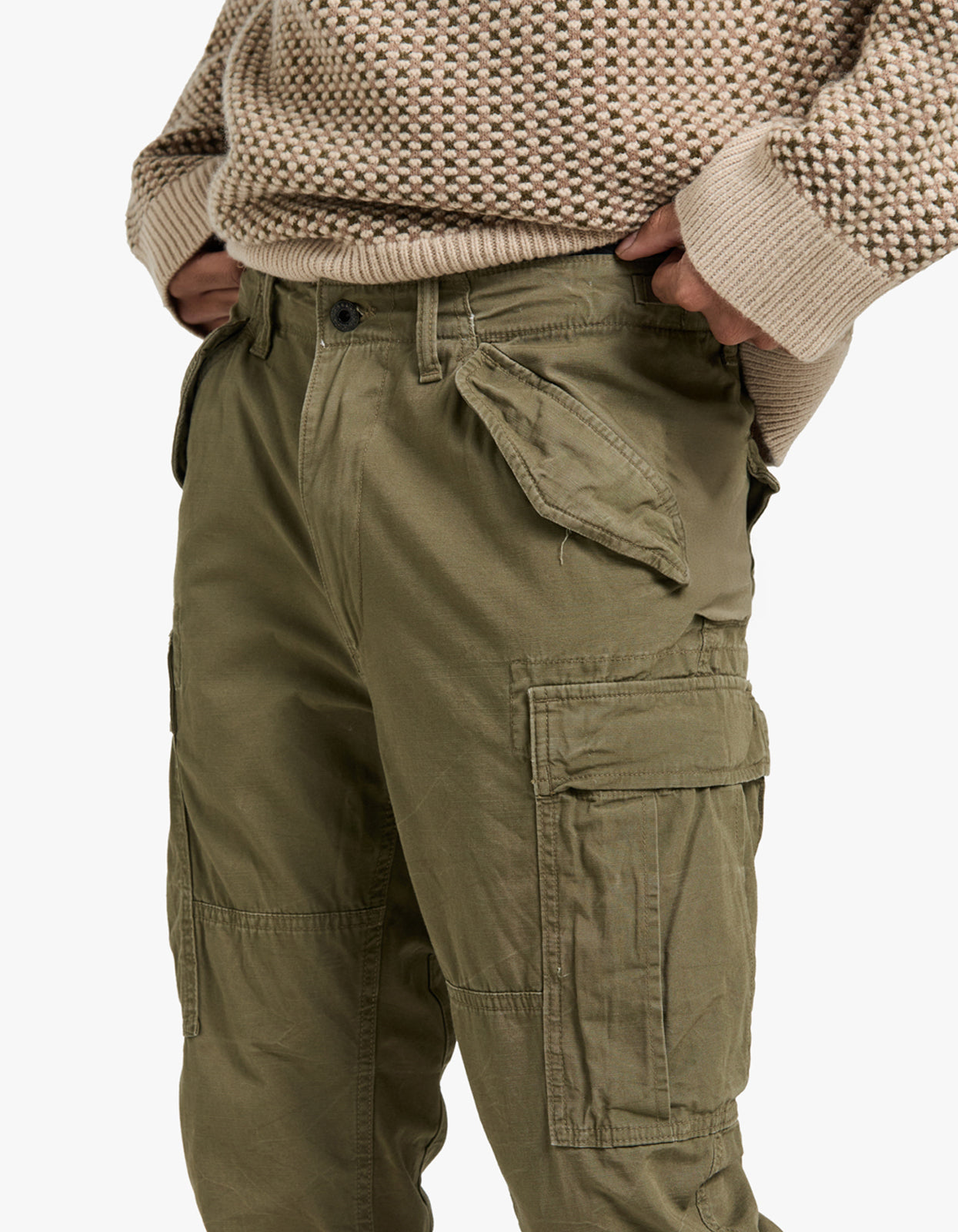 Slim Fit Cargo Pant - Outdoors Olive