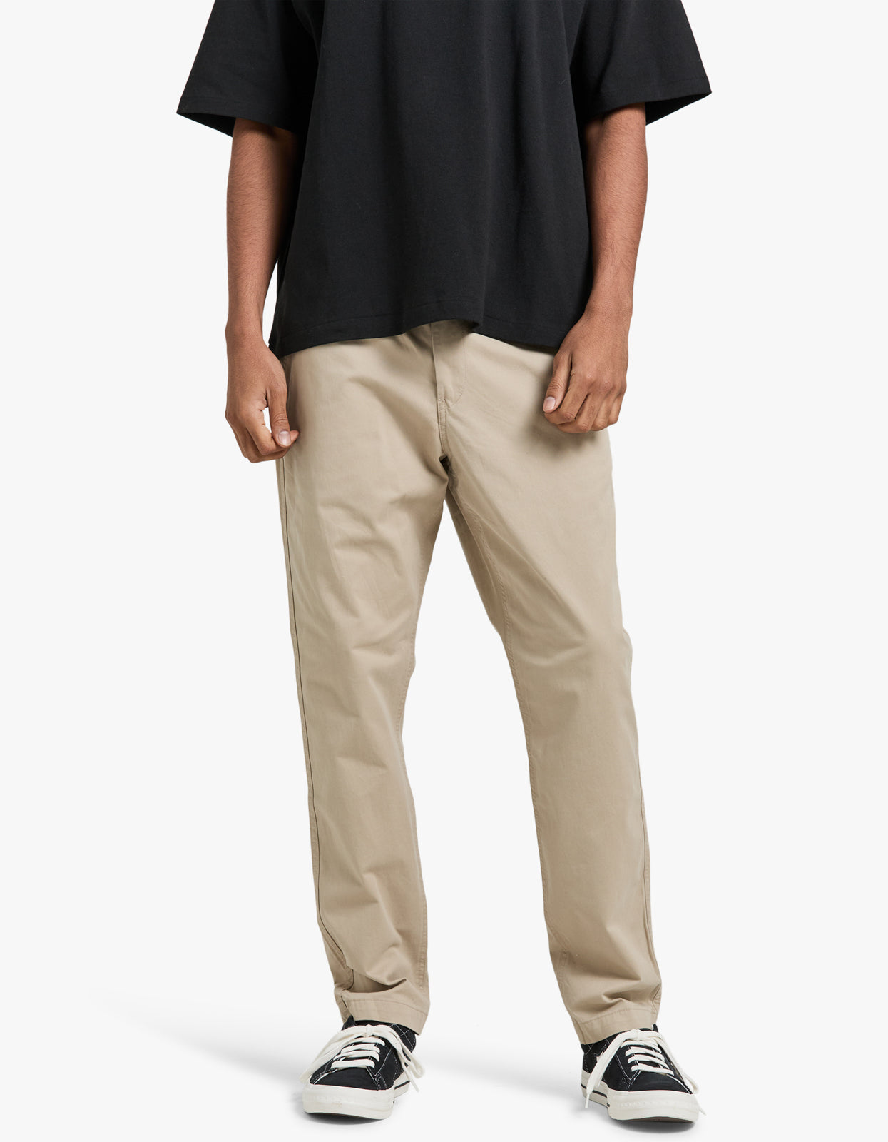 Prepster Flat Front Pant - Khaki Tan
