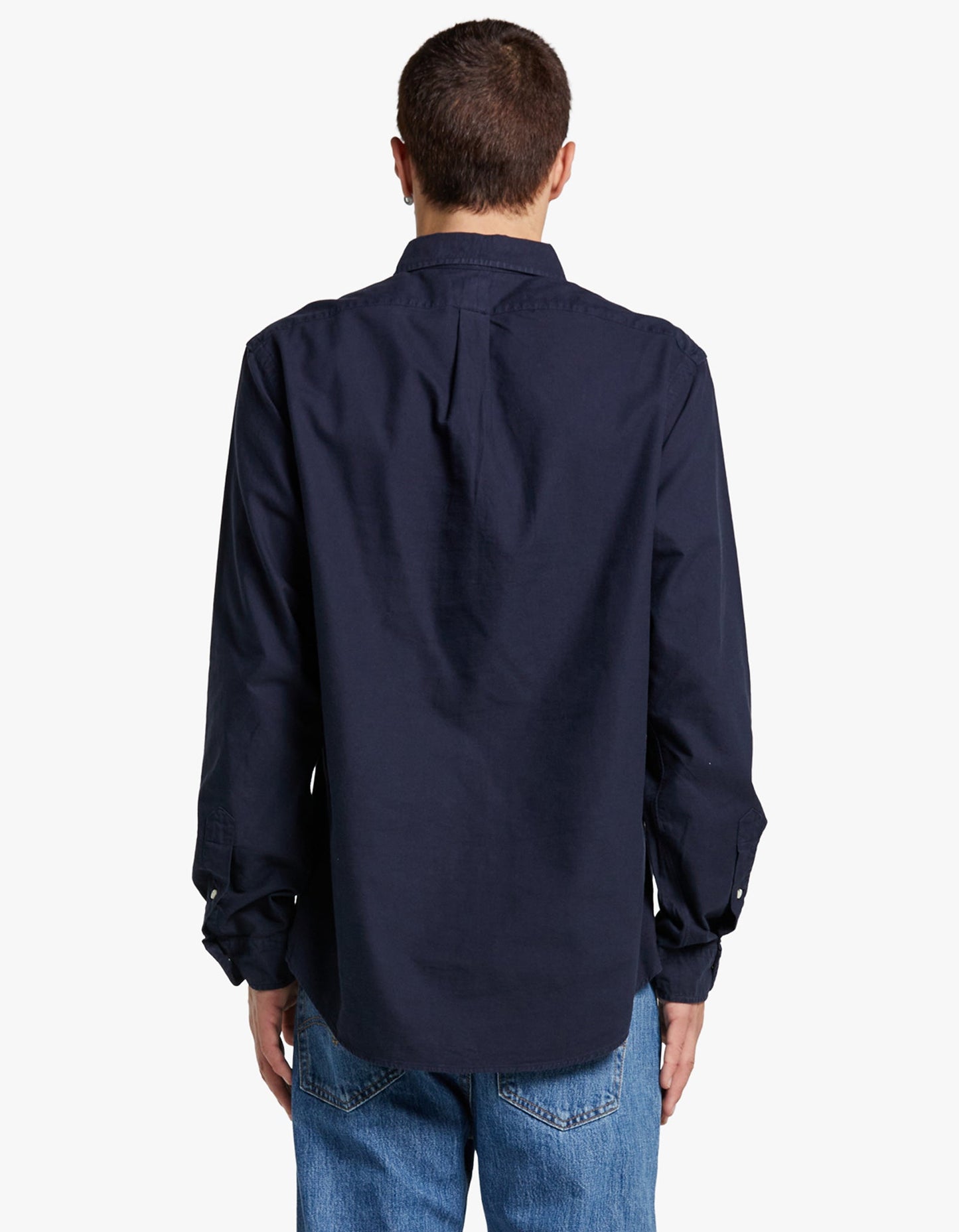 Custom Fit Oxford Shirt - RL Navy