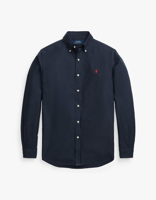 Custom Fit Oxford Shirt - RL Navy