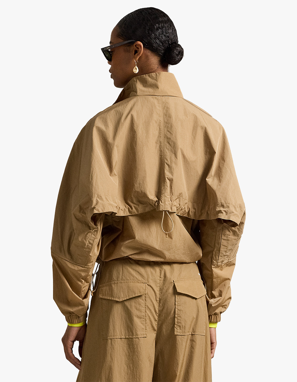 Overlay Windbreaker - Cafe Tan