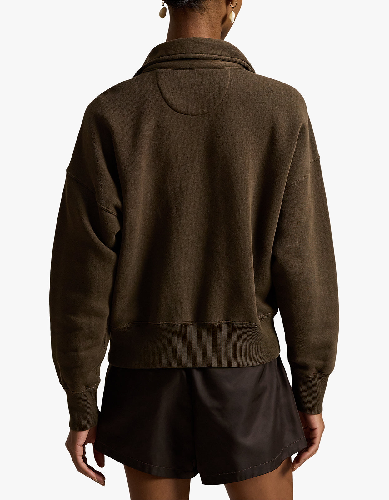 Fleece Quarter-Zip - York Brown