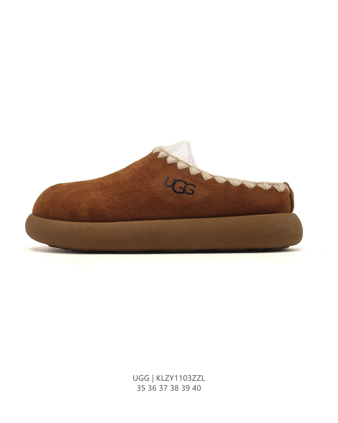UGG Retro Color-Block Sheepskin Slippers – Autumn/Winter Collection