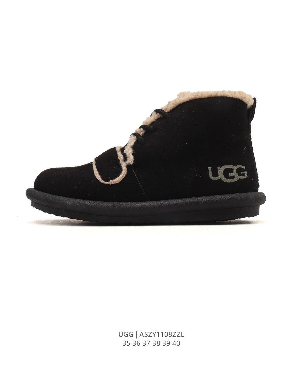 UGG Mid-Height Sheepskin Snow Boots