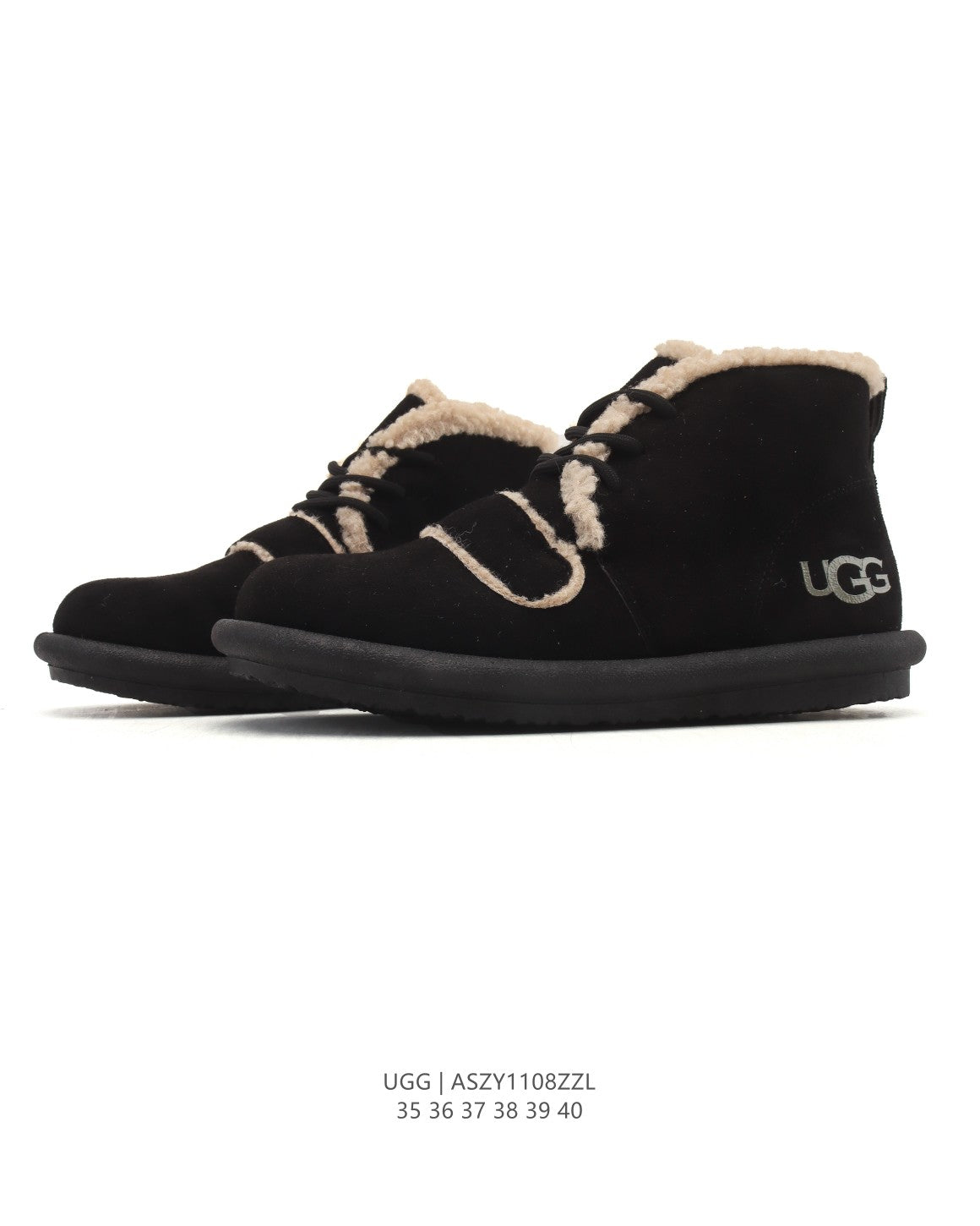 UGG Mid-Height Sheepskin Snow Boots