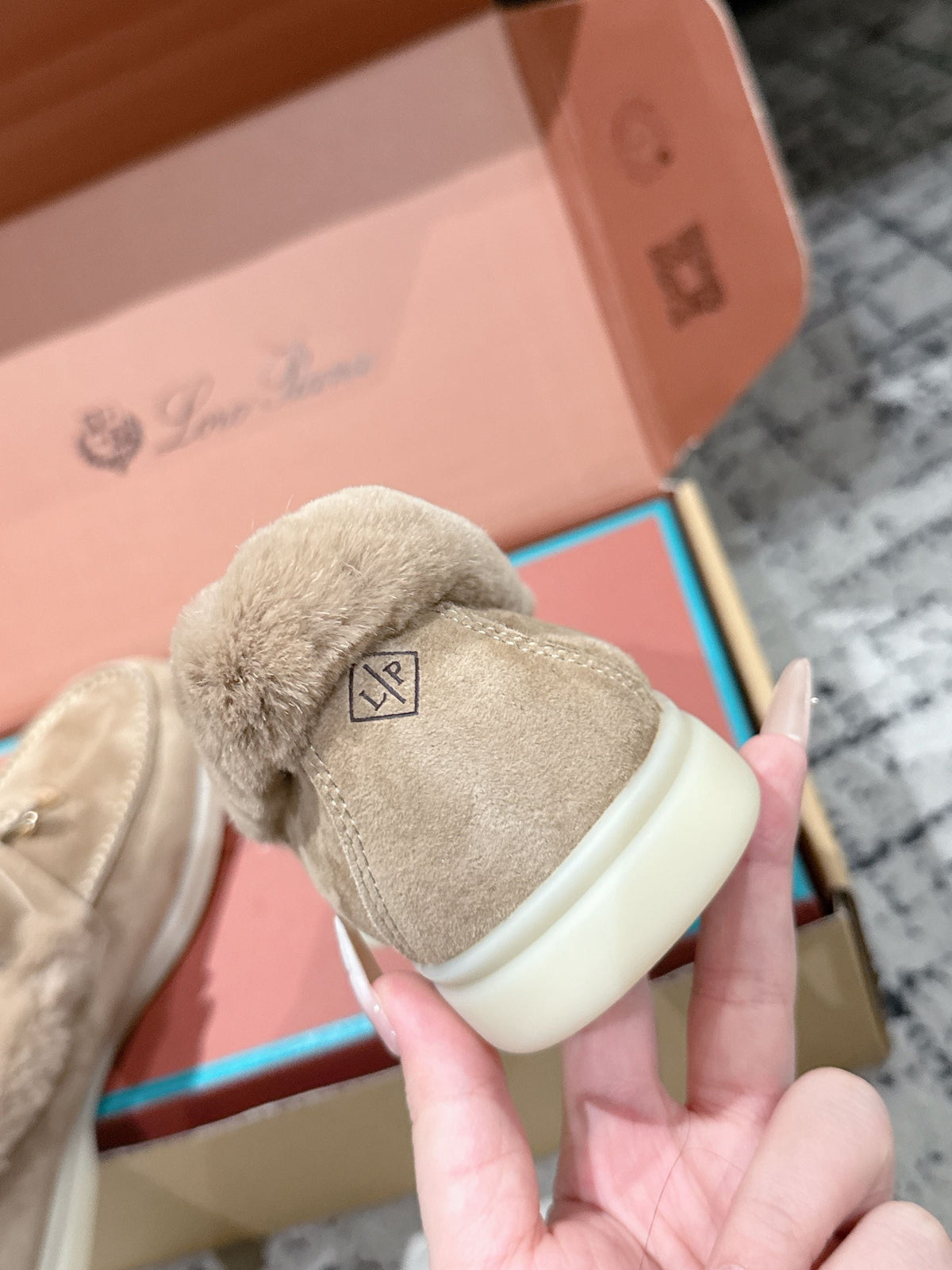Loro Piana Classic Fur-Lined Loafers