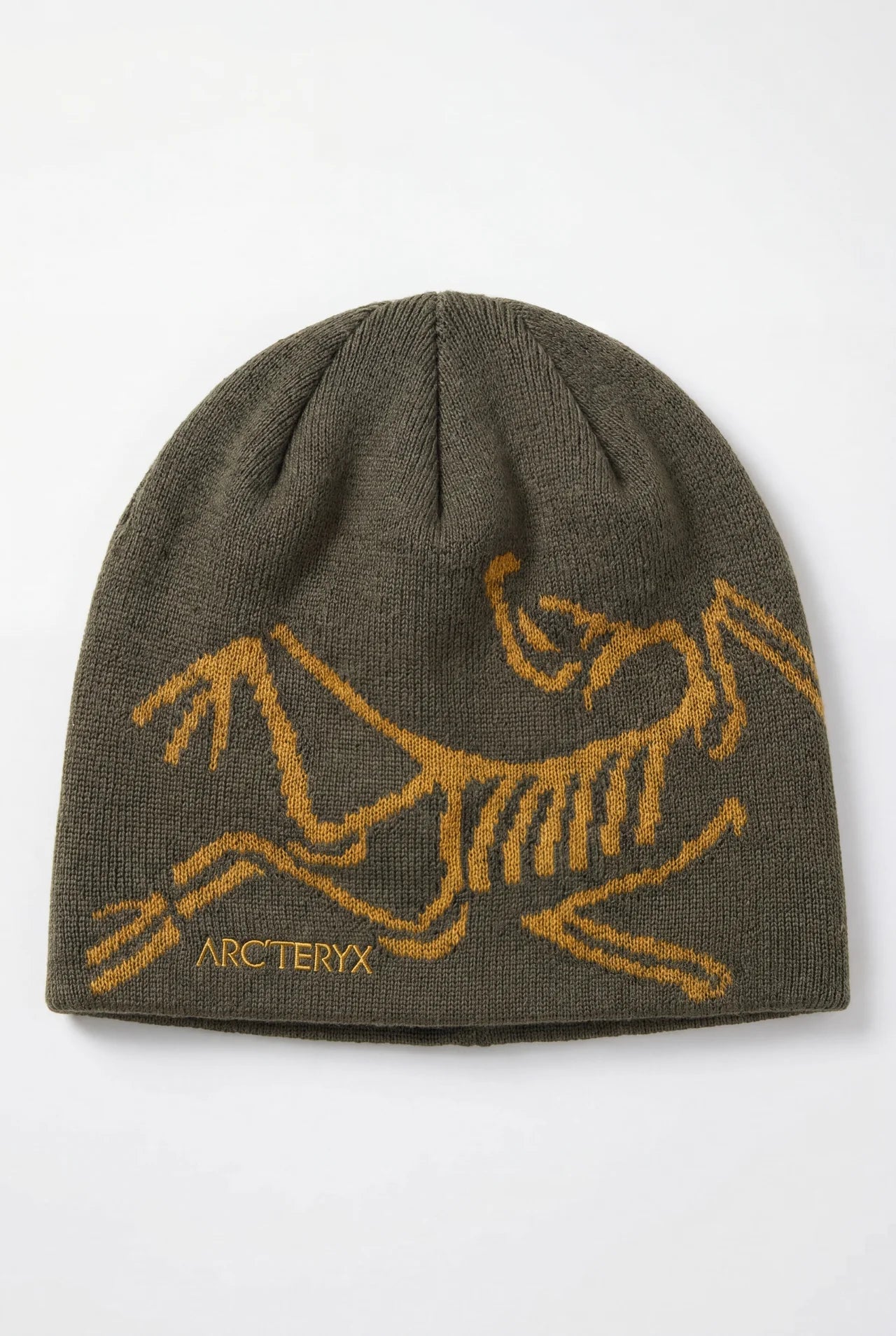 Arcteryx Beanie Bird Head Toque - Brown Orange