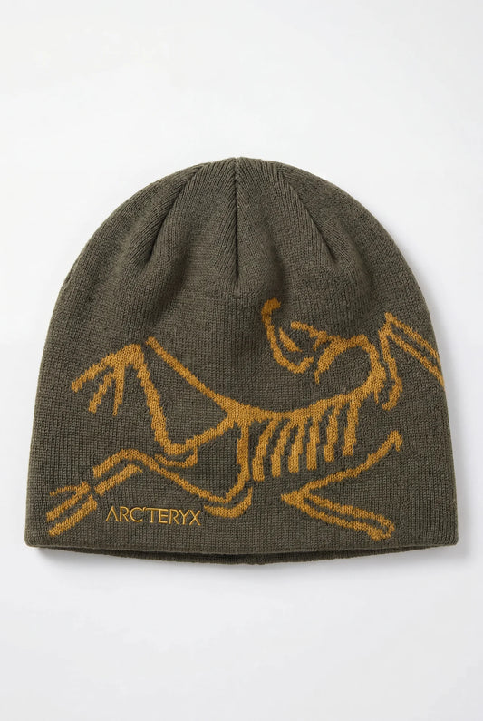 Arcteryx Beanie Bird Head Toque - Brown Orange