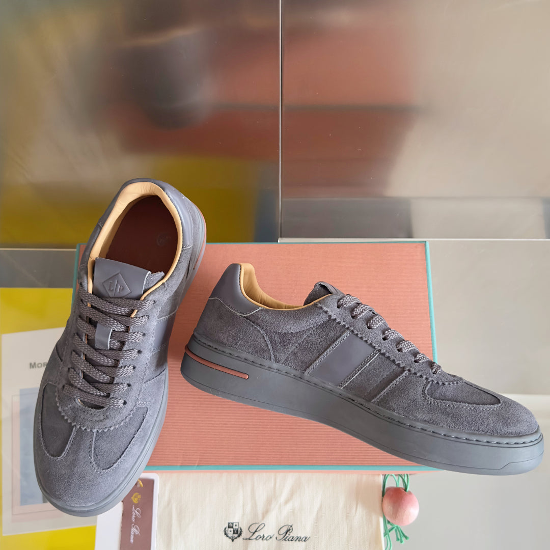Loro Piana Newport Walk Thick Sole Sneakers