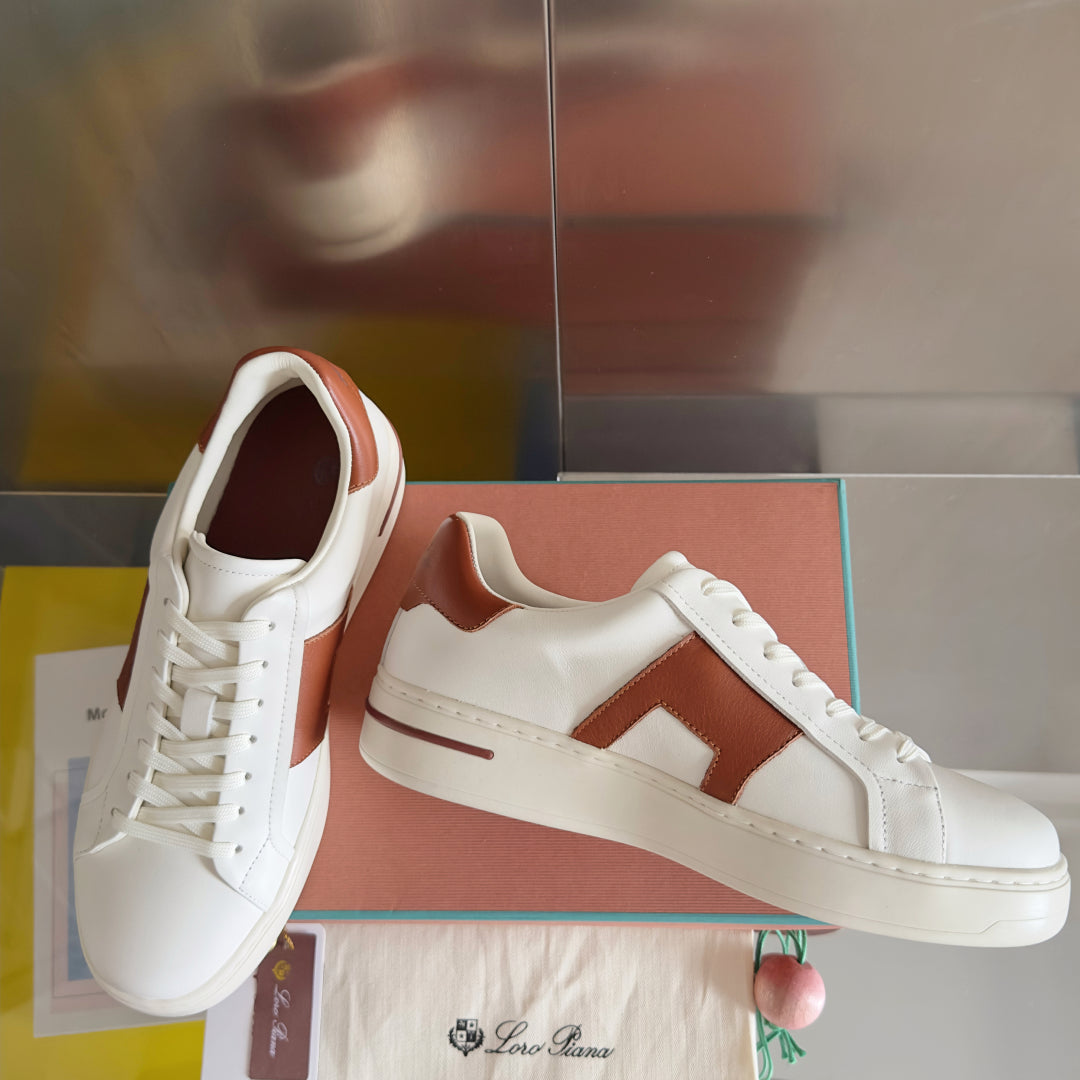 Loro Piana Newport Walk Thick Sole Sneakers